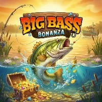 Big Bass Bonanza slot game artwork featured on New Vegas Casino for United Kingdom players